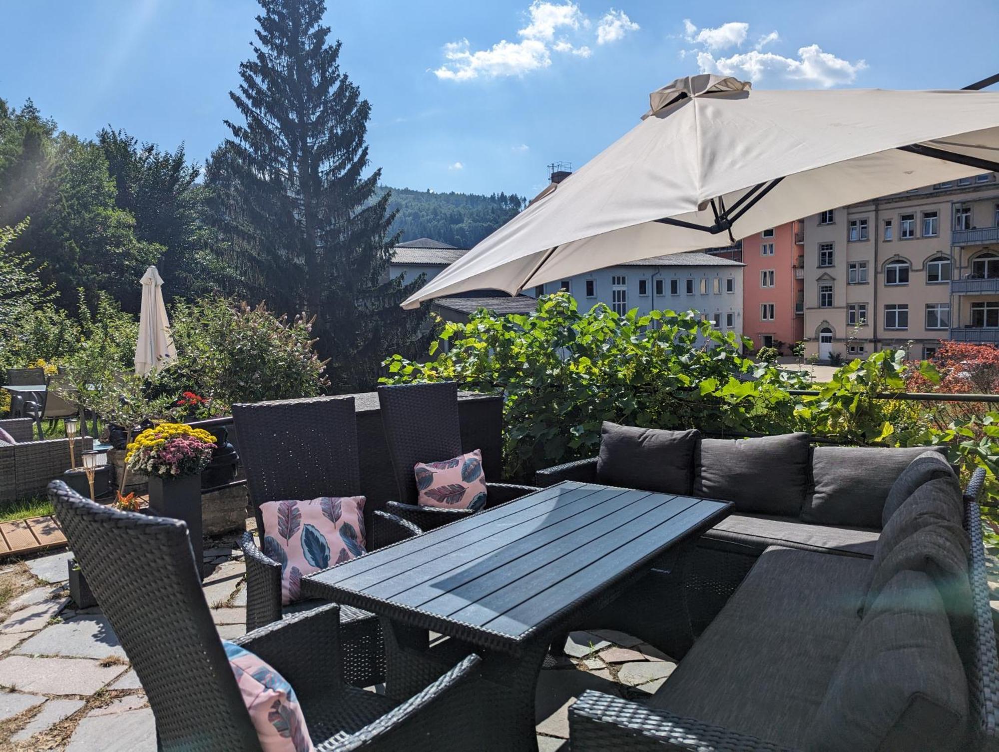 Hw2B - Urlaubsmagie - Wohlfuehlwohnung Mit Balkon, Pool, Sauna & Terrasse Зебниц Экстерьер фото