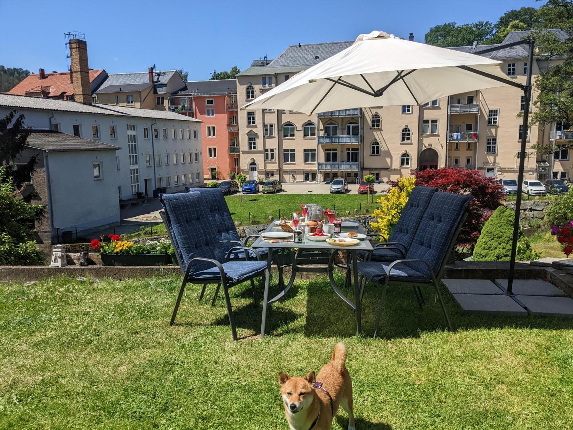 Hw2B - Urlaubsmagie - Wohlfuehlwohnung Mit Balkon, Pool, Sauna & Terrasse Зебниц Экстерьер фото