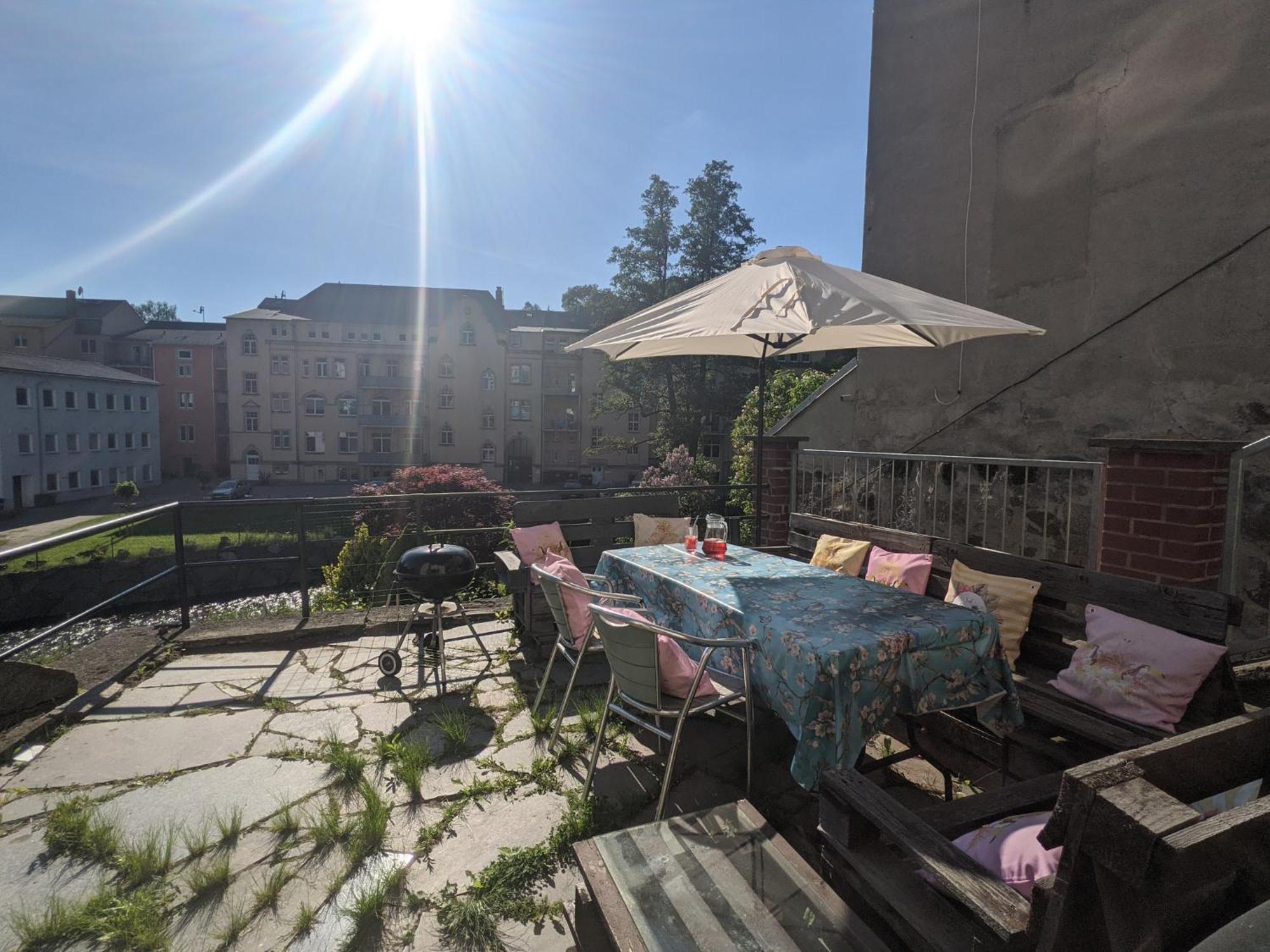 Hw2B - Urlaubsmagie - Wohlfuehlwohnung Mit Balkon, Pool, Sauna & Terrasse Зебниц Экстерьер фото