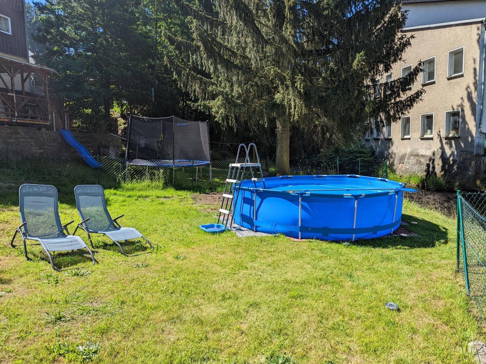 Hw2B - Urlaubsmagie - Wohlfuehlwohnung Mit Balkon, Pool, Sauna & Terrasse Зебниц Экстерьер фото